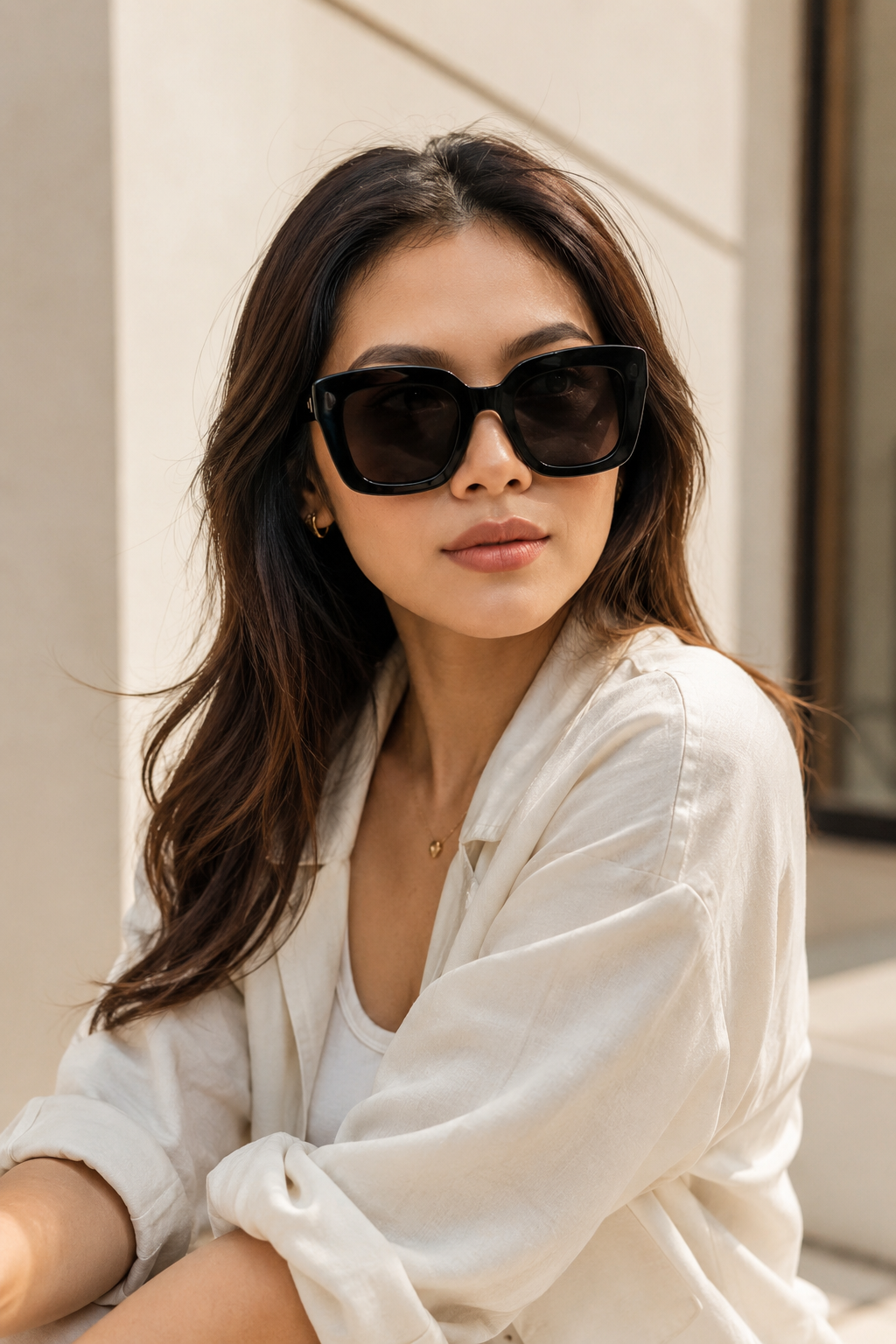 Model memakai Gerhana