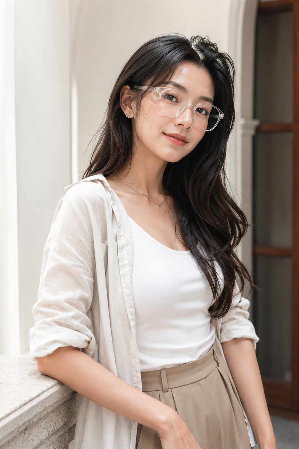 Model memakai Kirana